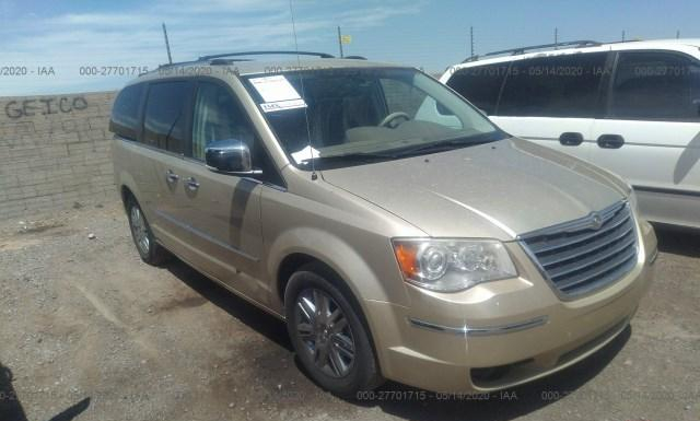VIN: 2A4RR7DX7AR386253 - chrysler town and country