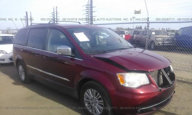 VIN: 2A4RR8DG2BR749940 - chrysler town and country