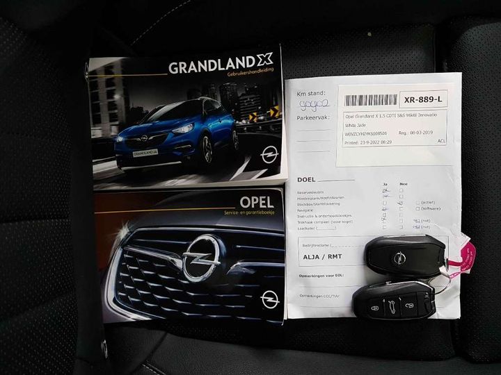 Slider Photo 19 VIN: W0VZCYHZ4KS108506 - Opel Grandland X 