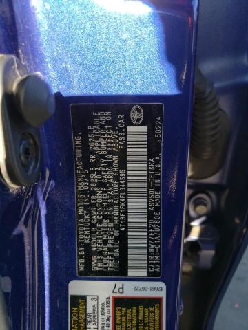 Photo 11 VIN: 4T1BF1FK4FU944595 - TOYOTA CAMRY LE 