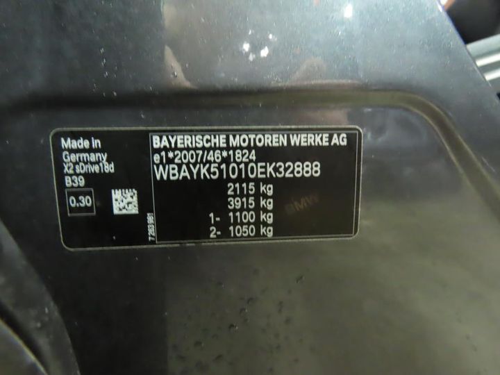 Photo 12 VIN: WBAYK51010EK32888 - BMW X2 