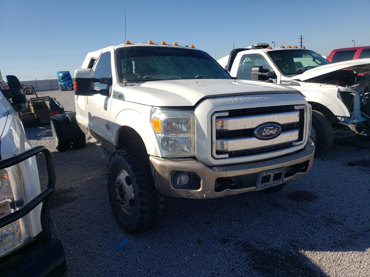 VIN: 1FT8W3DT3DEA48124 - ford f350