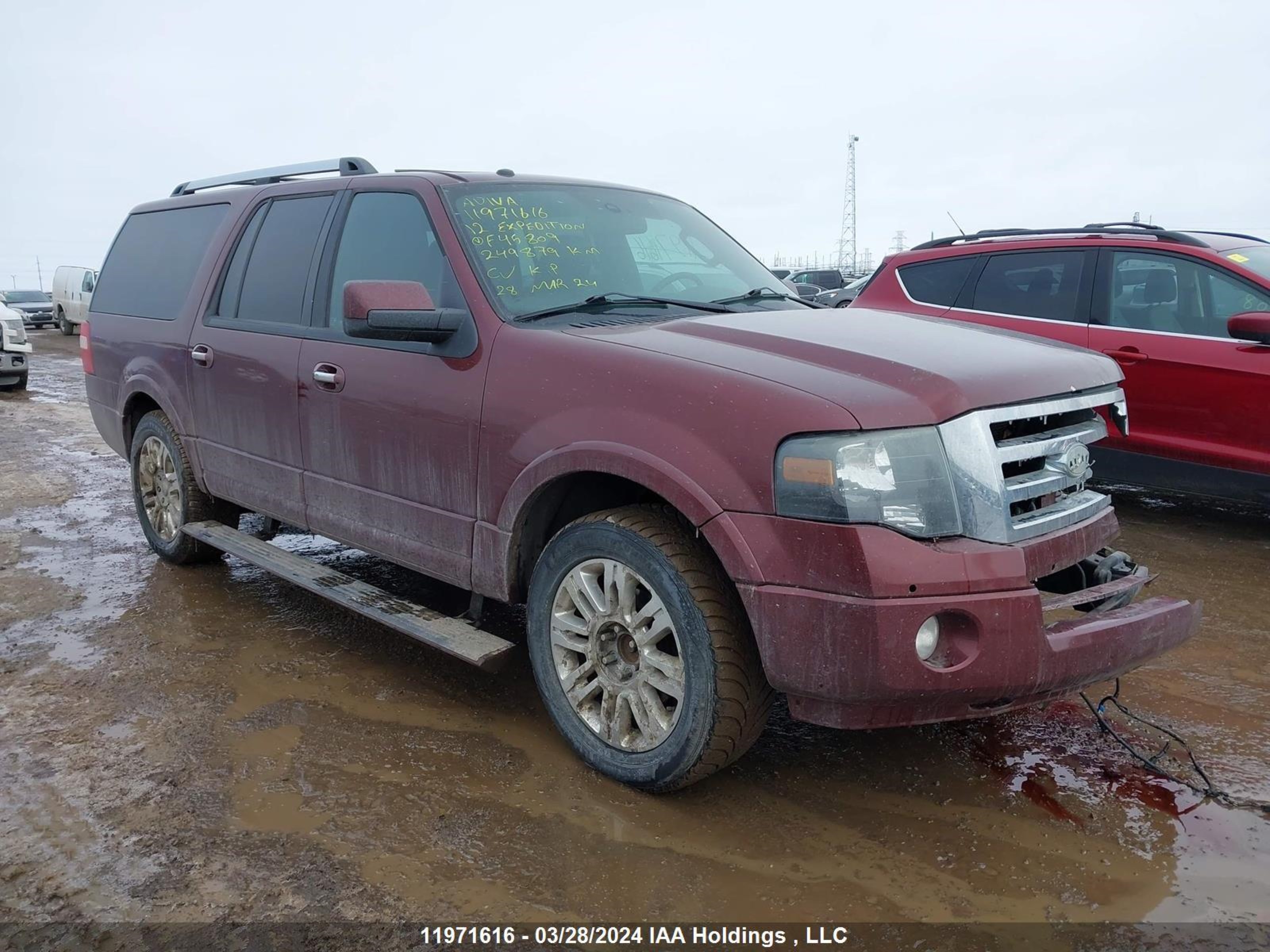 VIN: 1FMJK2A51CEF45809 - ford expedition