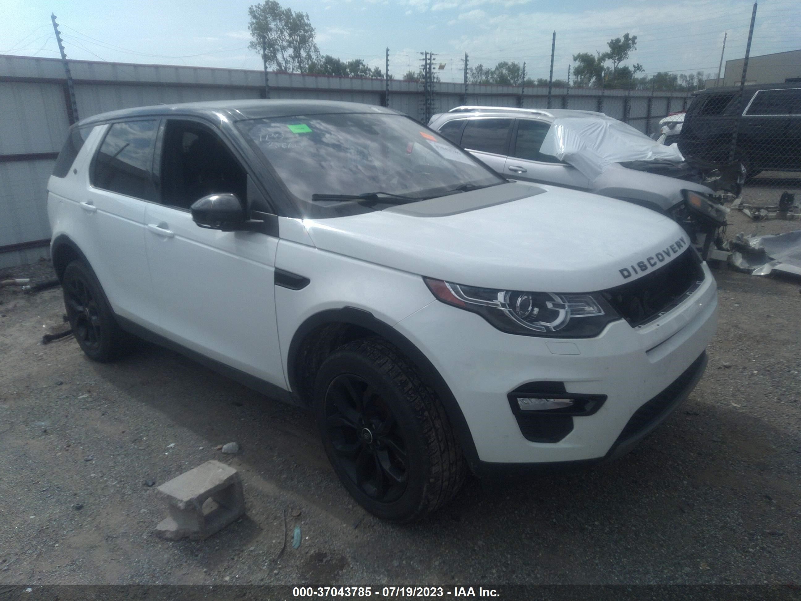 VIN: SALCR2RX9JH747820 - land rover discovery sport