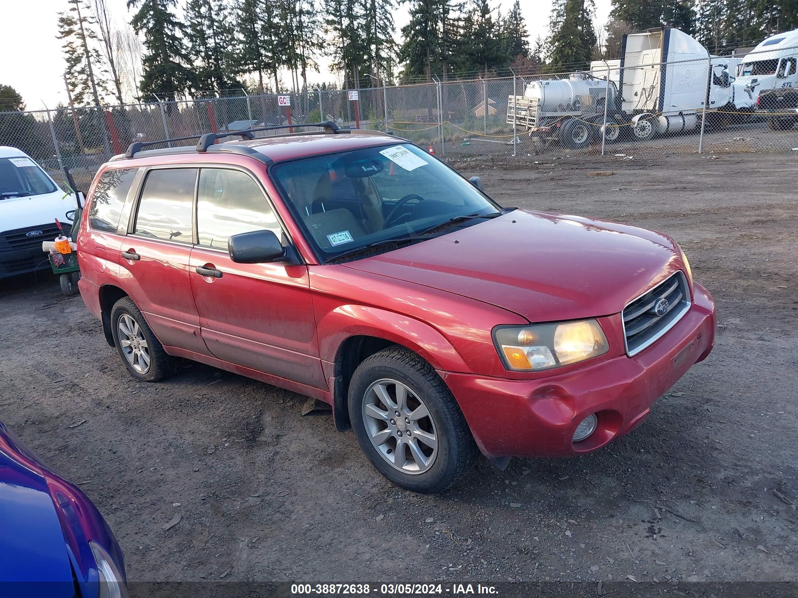 VIN: JF1SG65605H708932 - subaru forester
