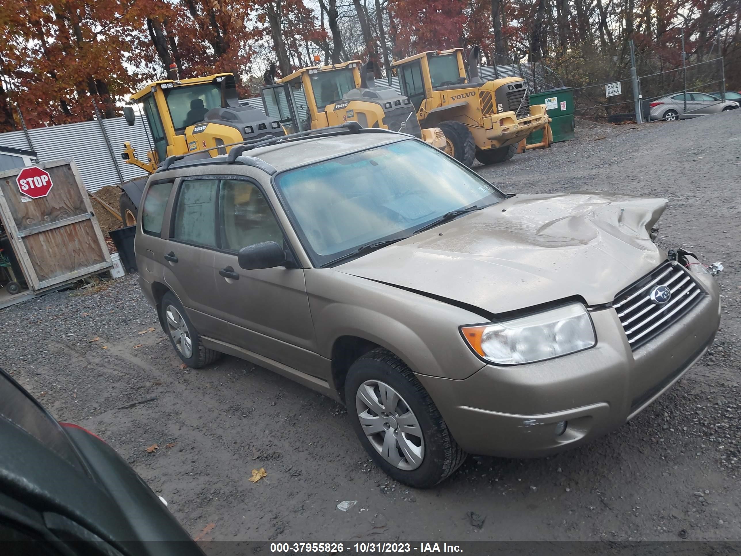 VIN: JF1SG63658H702633 - subaru forester